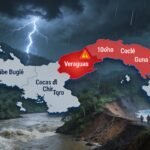 Alerta roja en Panamá por frente frío: lluvias intensas, inundaciones y deslizamientos del 31 diciembre al 1 enero