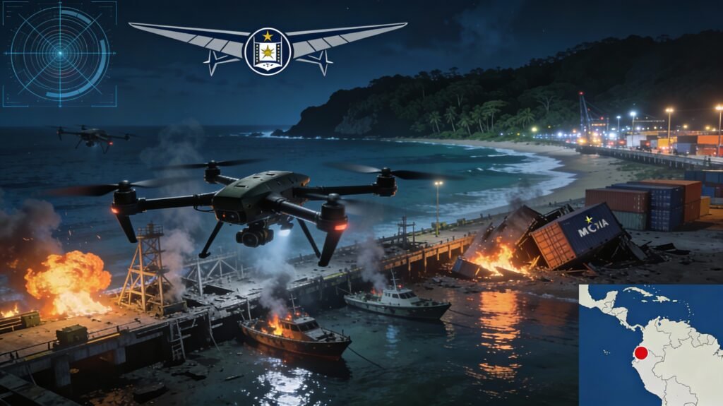 CIA confirma primer ataque con drones en suelo venezolano: destruye muelle del Tren de Aragua para narcotráfico